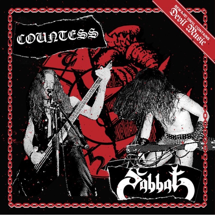 Sabbat / Countess - Split Picture 7" EP