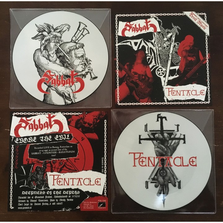 Sabbat / Pentacle - SPlit Picture EP