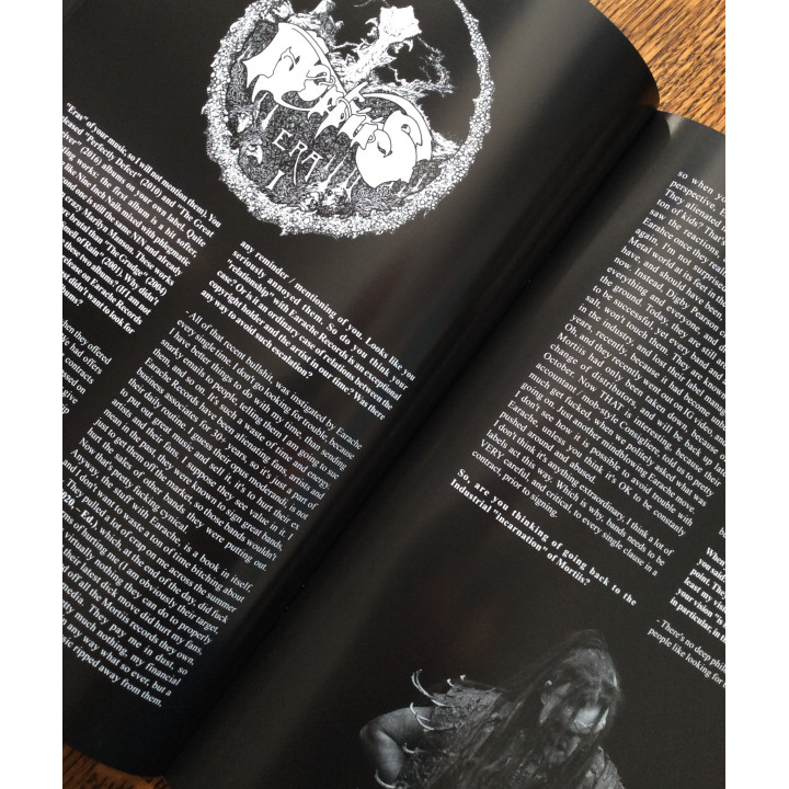 Sotsirh Susii Vol 4 magazine with Forteresse, Inquisition, Mortiis, Necromorbus Studio, Ride For Revenge and Vassafor