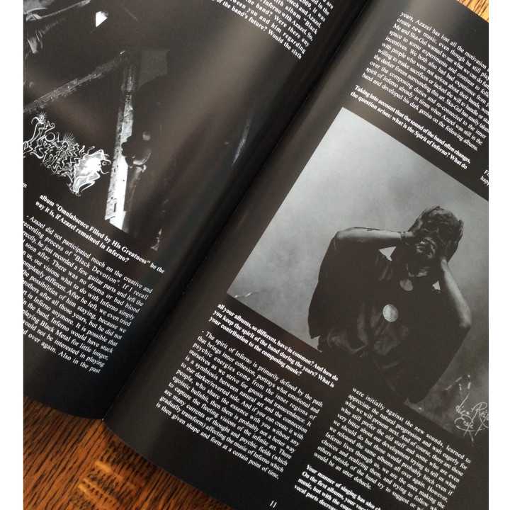 Sotsirh Susii Vol 4 magazine with Forteresse, Inquisition, Mortiis, Necromorbus Studio, Ride For Revenge and Vassafor