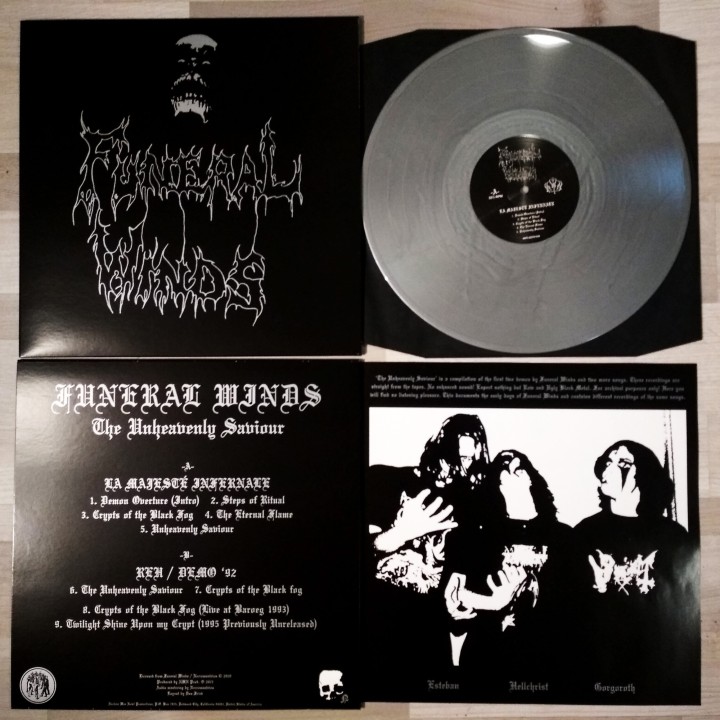 Funeral Winds - The Unheavenly Saviour LP (Cosmic-silver vinyl)
