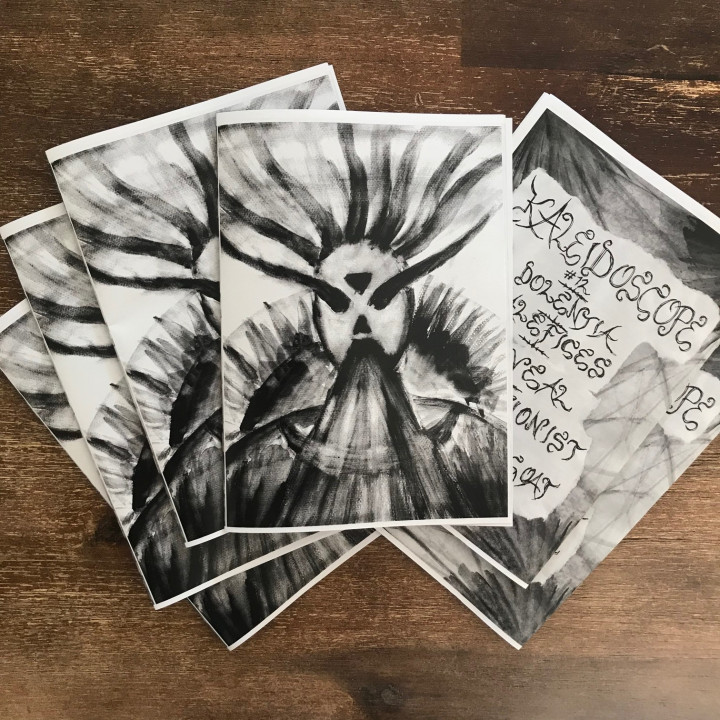 Kaleidoscope 'zine 12 - Dolentia, Malefices, Reveal, Uncreationist, Year of the Goat