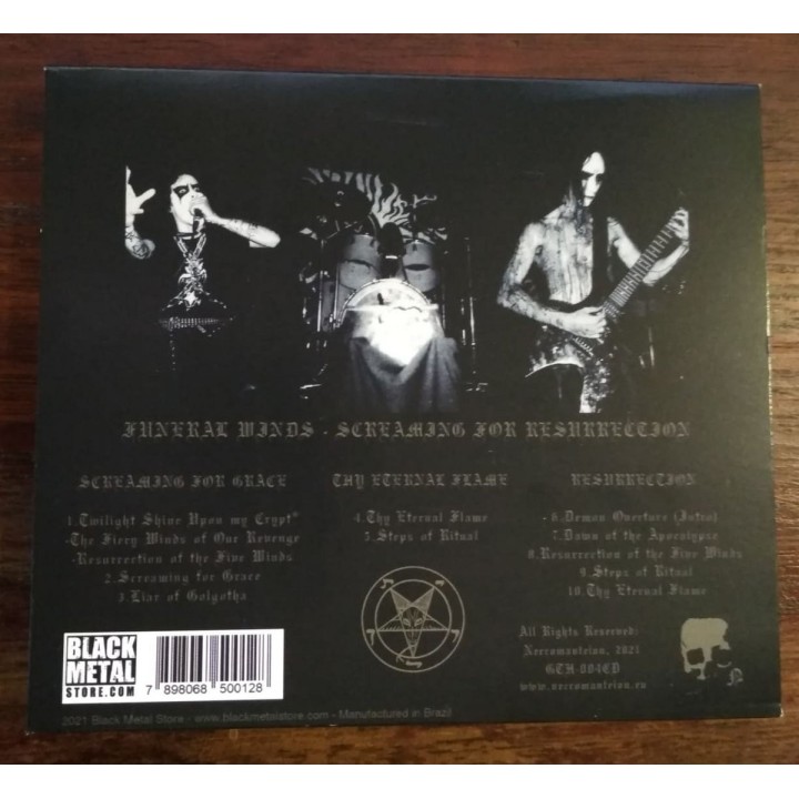 Funeral Winds – Screaming for Resurrection Slipcase-CD