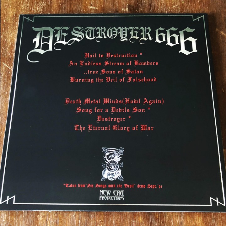 Deströyer 666 - Violence is the Prince of this World LP (Colour vinyl)