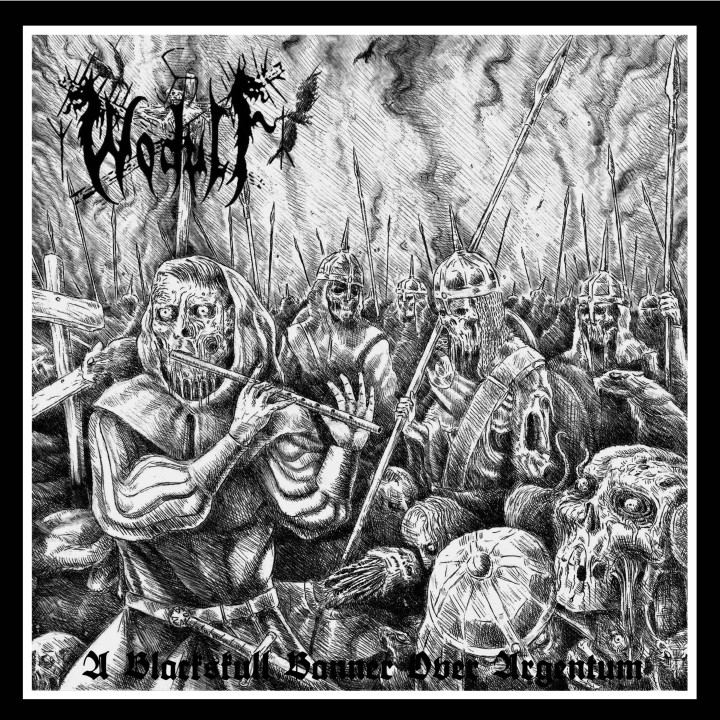 Wodulf - A Black Skull Banner over Argentum LP (Ltd. 100)