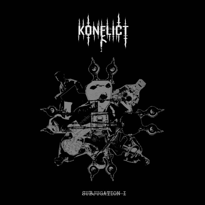 Konflict - Subjugation I Silk-screened LP (Black vinyl)