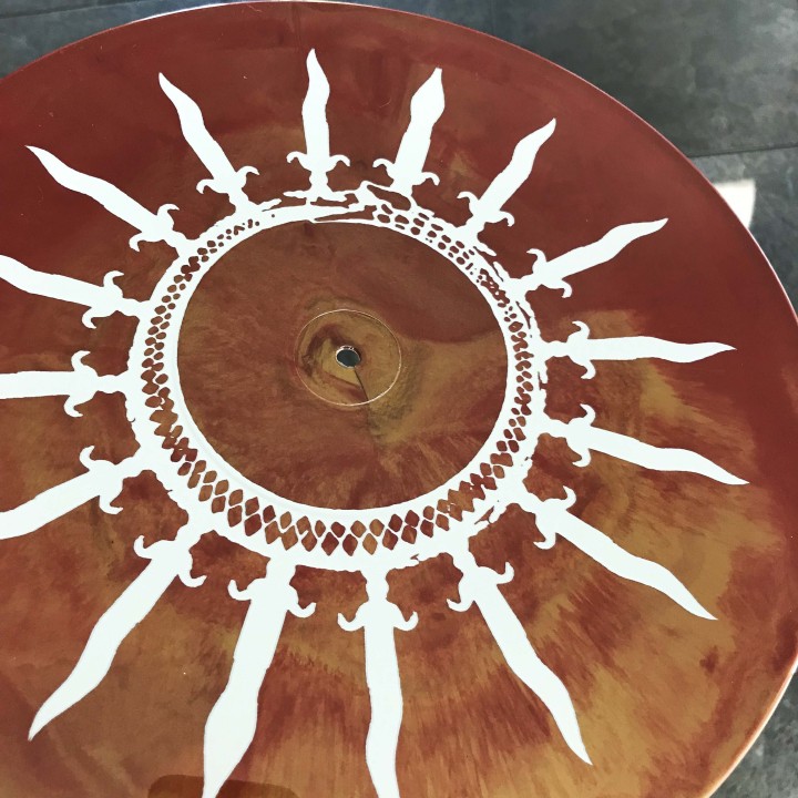 Konflict - Subjugation I Silk-screened LP (Red/Gold vinyl)