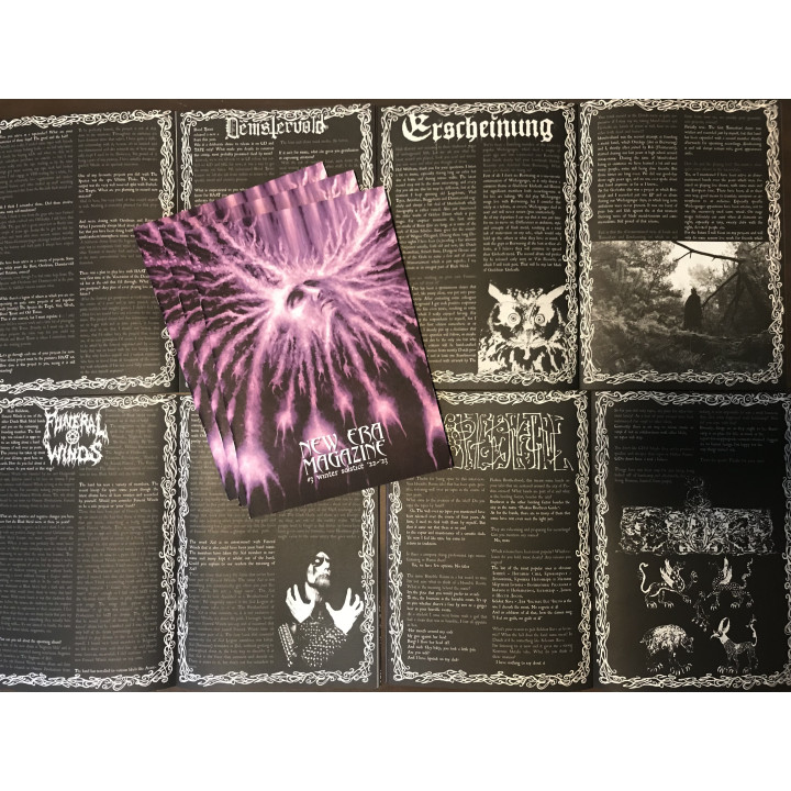 New Era Magazine Vol. 3 with Funeral WInds, Konflict, Erscheinung, Крюкокрест, Gloomy Radiance of the Moon, Demstervold etc
