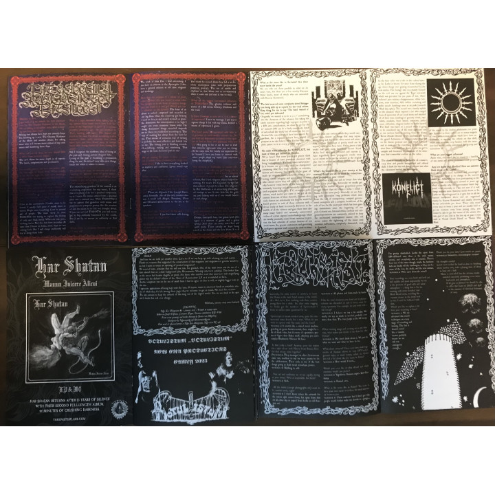 New Era Magazine Vol. 3 with Funeral WInds, Konflict, Erscheinung, Крюкокрест, Gloomy Radiance of the Moon, Demstervold etc