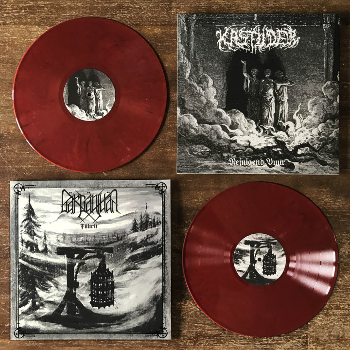 Gärgäntuäh / Kastijder - Föltrit / Reinigend Vuur Split LP