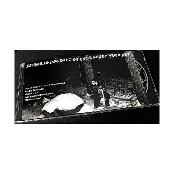 Nither ‎– Cast In Dark Grandeur CD