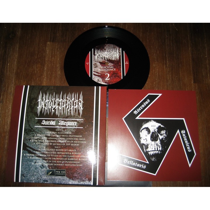 Intolitarian - Suicidal Allegiance 7" EP (black)