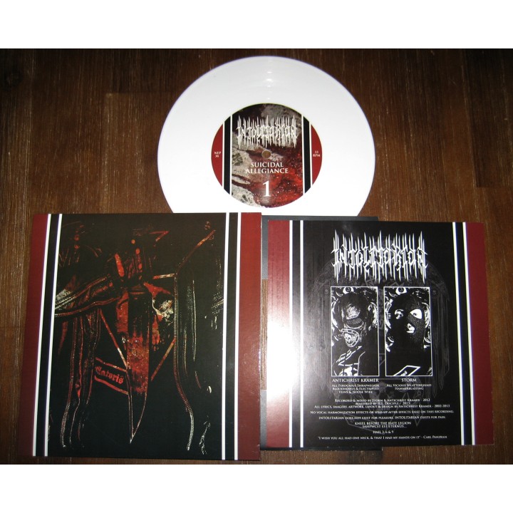 Intolitarian - Suicidal Allegiance 7" EP (white)