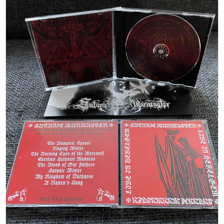 Satanic Warmaster - Live in Hekelgem CD