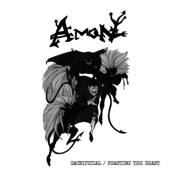 Amon - Sacrificial / Feasting The Beast CD