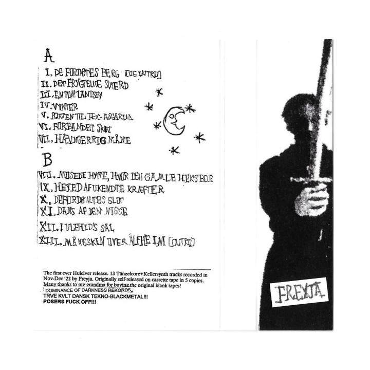 Hulelver – De Fortabtes Berg demo TAPE