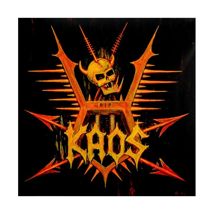Sadistik Exekution - K.A.O.S. LP (Orange-smoke marble vinyl)