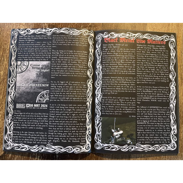 New Era Magazine Issue 6 with Graveland, Ûngrûn, Thorns etc.
