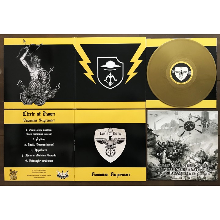 Circle of Dawn - Savonian Supremacy LP (Gold vinyl)