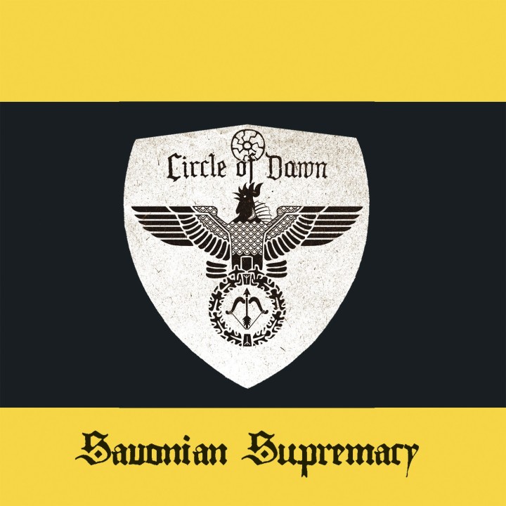 Circle of Dawn - Savonian Supremacy LP (Gold vinyl)