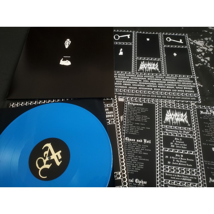 Black Cilice - Summoning the Night LP (Blue vinyl)