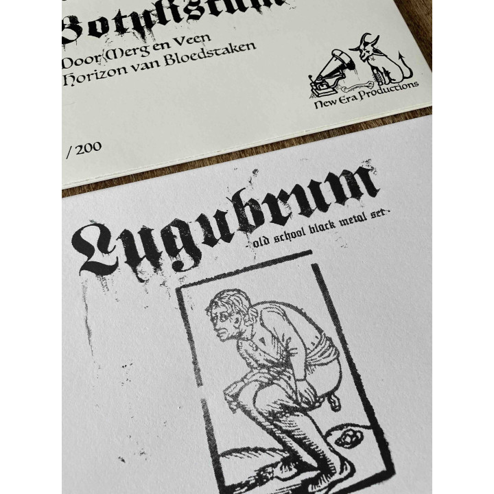 Lugubrum / Botulistum / Triste Saison - split LP (Ltd. 200)