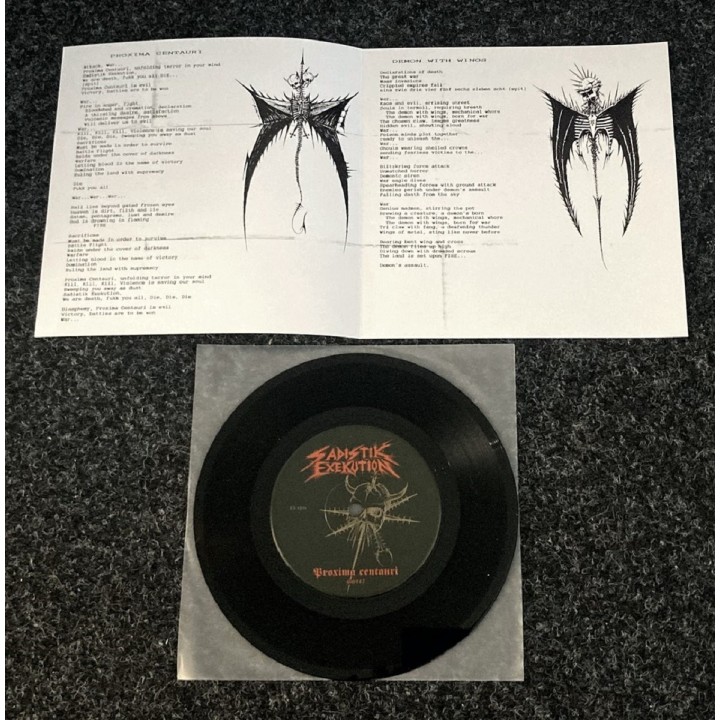 Sadistik Exekution – Demon with Wings 7" EP