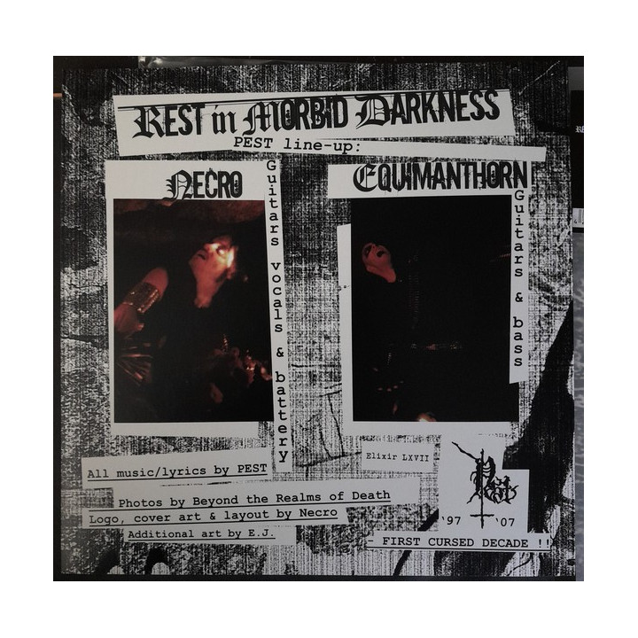 Pest - Rest In Morbid Darkness LP
