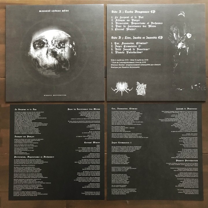 Maeströ Cröque Mört– Planete Putrefaction LP (Grey marble vinyl)