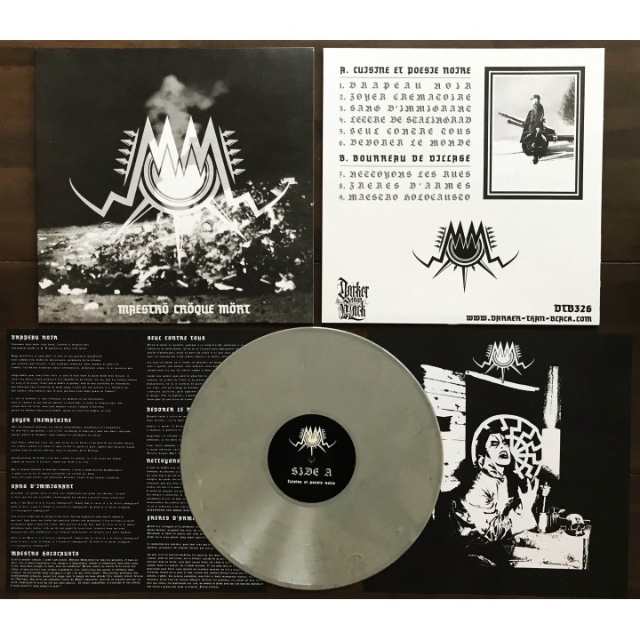 Maeströ Cröque Mört - Cuisine & Poésie Noire / Bourreau De Village LP (White vinyl)