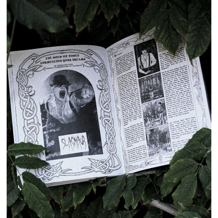 Arcane Archivist Zine VI with Dimmu Borgir, Strid, Slagmaur, Faustus, Silvanthrone, Koldbrann etc
