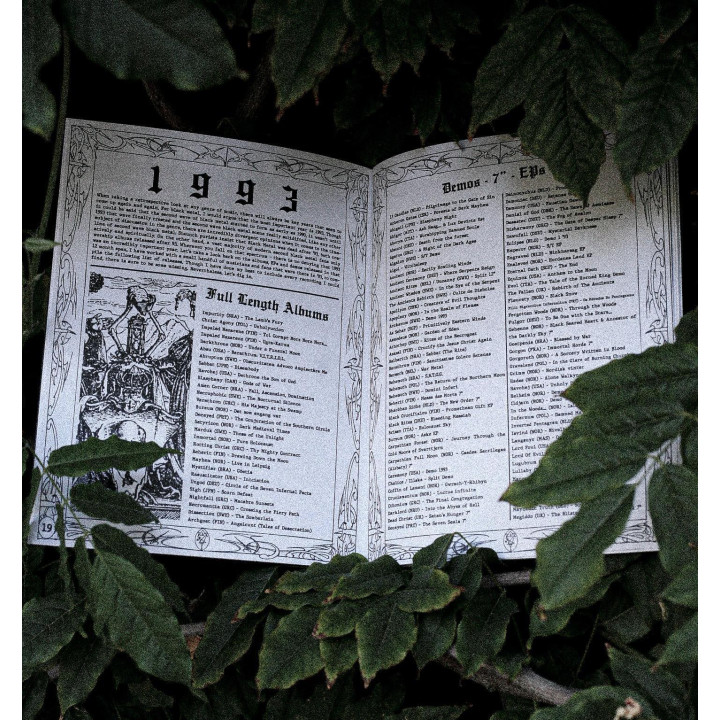 Arcane Archivist Zine VI with Dimmu Borgir, Strid, Slagmaur, Faustus, Silvanthrone, Koldbrann etc