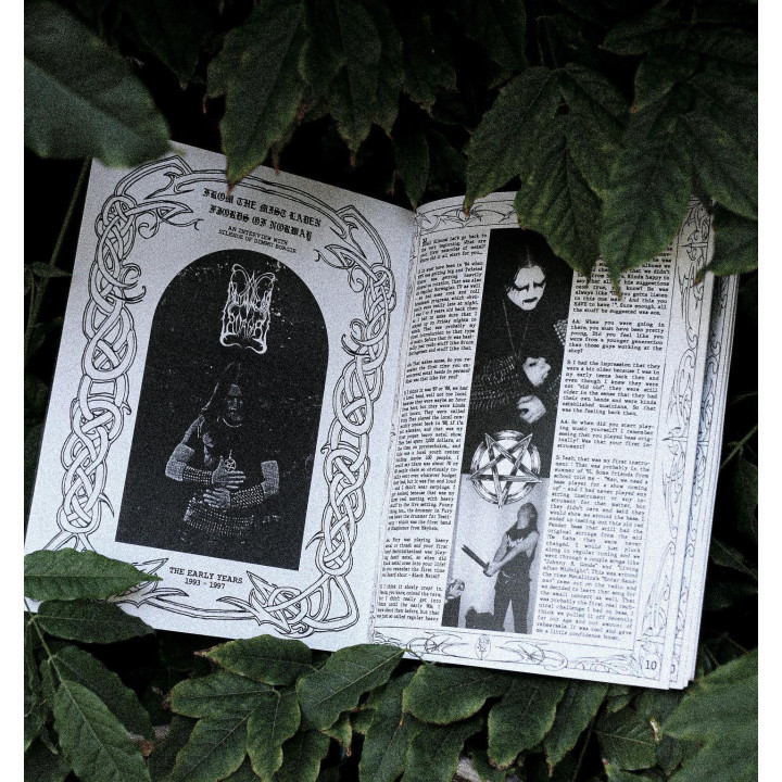 Arcane Archivist Zine VI with Dimmu Borgir, Strid, Slagmaur, Faustus, Silvanthrone, Koldbrann etc