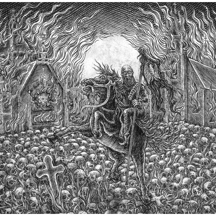 Diabolical Fullmoon - Desecrating the sign of christ LP (Nederlandse versie)