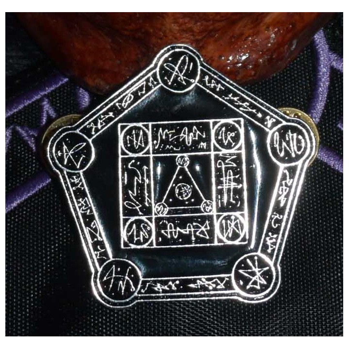 Necromantic Worship - Sigil METAL PIN