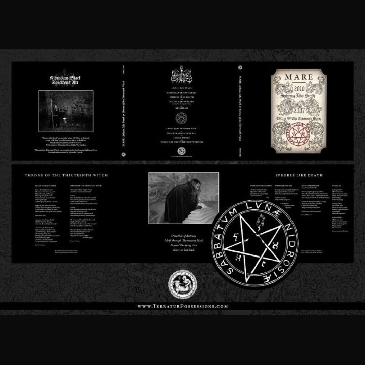 Mare - Spheres Like Death & Throne Of The Thirteenth Witch Digipak-CD