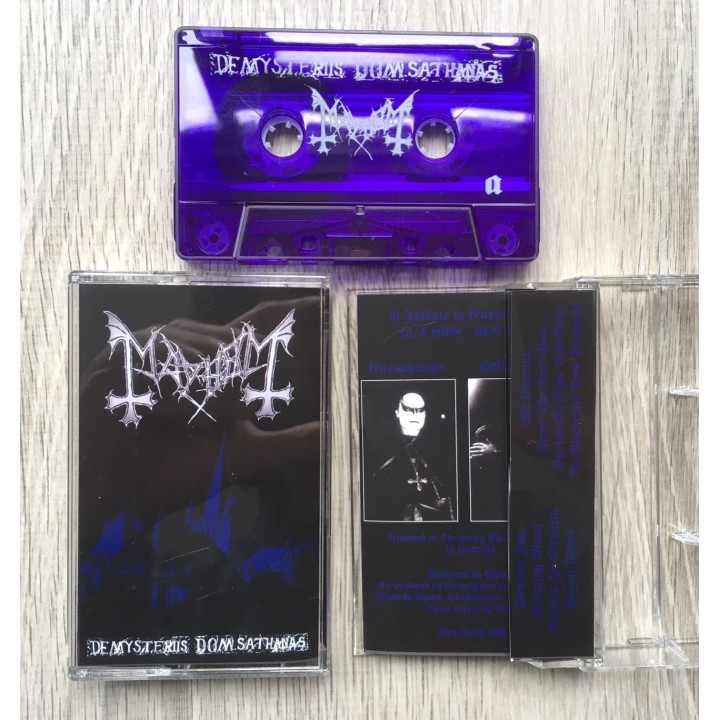 MAYHEM De Mysteriis Dom Sathanas TAPE