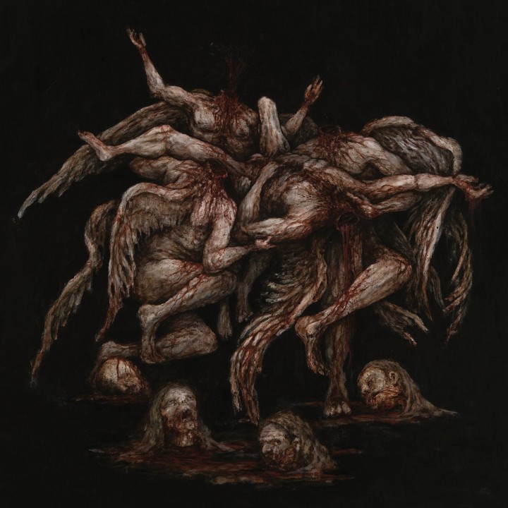 Profanatica - Wreathed in Dead Angels LP (silk screened - swirl vinyl)