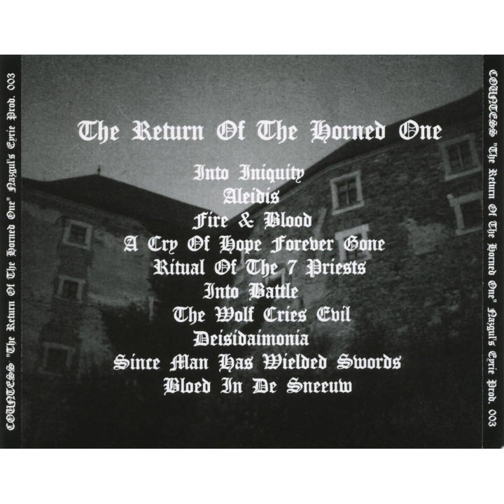Countess - The Return Of The Horned One CD