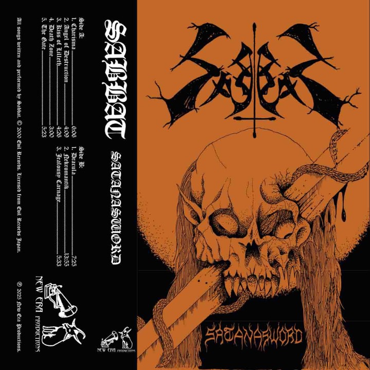 Sabbat - Satanasword TAPE