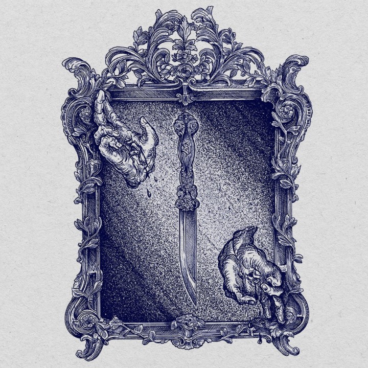 Silver Knife – Unyielding / Unseeing LP (Blue/white galaxy vinyl)