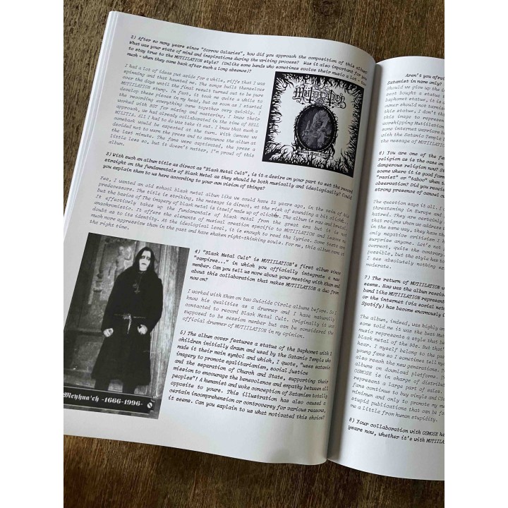 The Banner of Evil 'zine IV Mutiilation, Desolation Triumphalis,