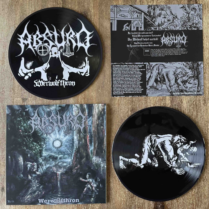 Absurd - Werwolfthron Picture LP