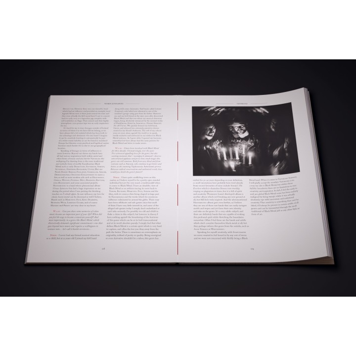 Words as Weapons Book with Aethyrick, Aluk Todolo, Angrenost, Vafurlogi, Blackdeath, Drastus, Lucifyre, and Monte Penumbra