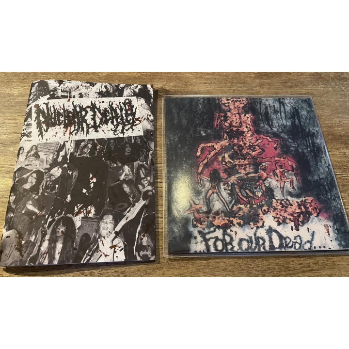 Nuclear Death maniac set: 3 x CD, 7" EP + booklet