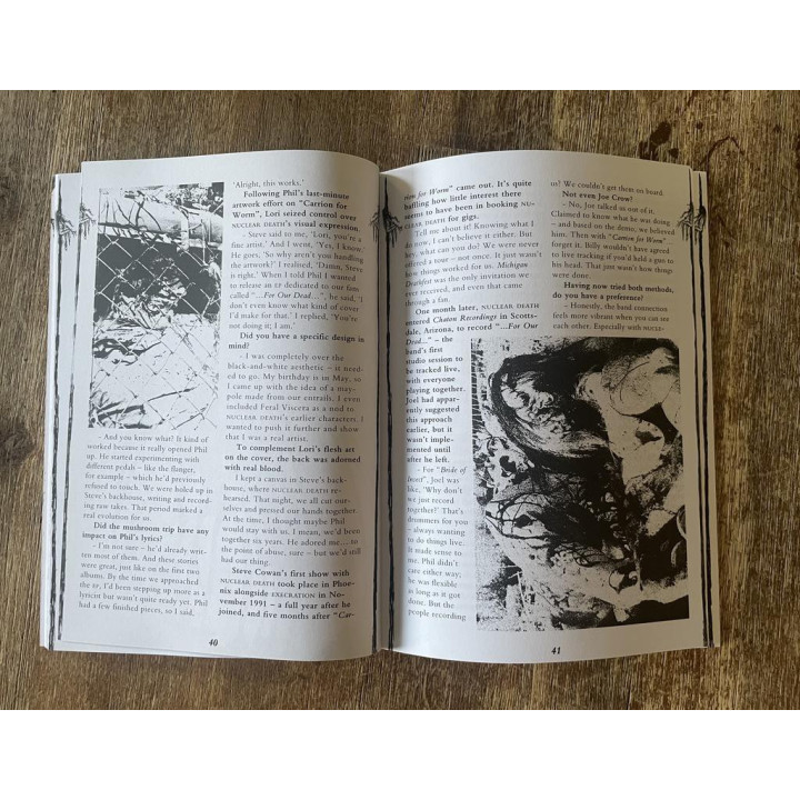 Nuclear Death booklet