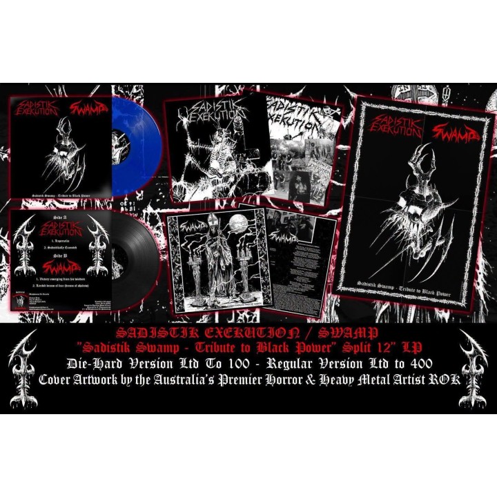 Sadistik Exekution / Swamp - Tribute To Black Power LP