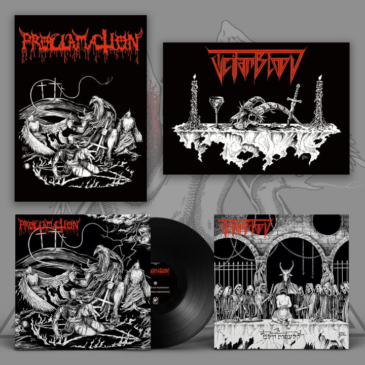 Proclamation / Teitanblood - Split LP