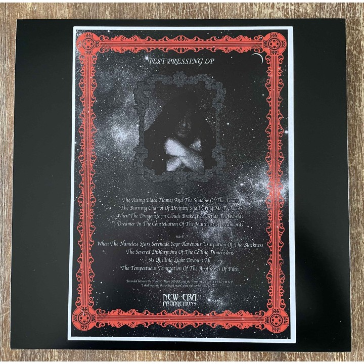 The Gloomy Radiance of the Moon - When The Nameless Stars Serenade Your Ravenous Usurpation.. Test-press LP (Grey-marble vinyl)