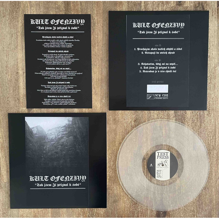 Kult Ofenzivy - Tak Jsem Ji Přizval k Sobě Test-press LP